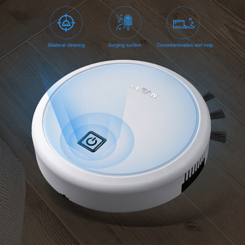 Chargable Intelligent Sweeping Robot Automatic Cleaning Machine Lazy Smart Robot Vacuum Cleaner Home Office Cleaning