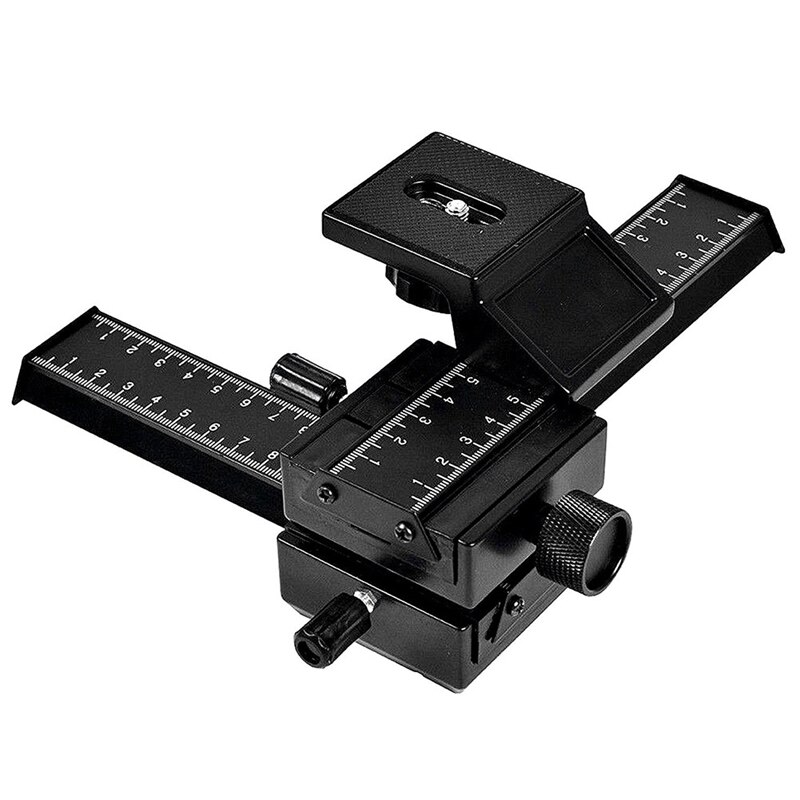 Pro 4-Way Macro Focusing Focus Tripod Rail Slider ... – Grandado