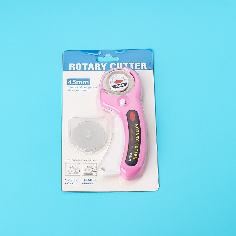 Cortador rotativo de 45mm para artesanía de cuero, herramienta de corte Circular, cortador de ropa de tela, accesorios de costura de retazos para acolchar: PW Cutter Blade