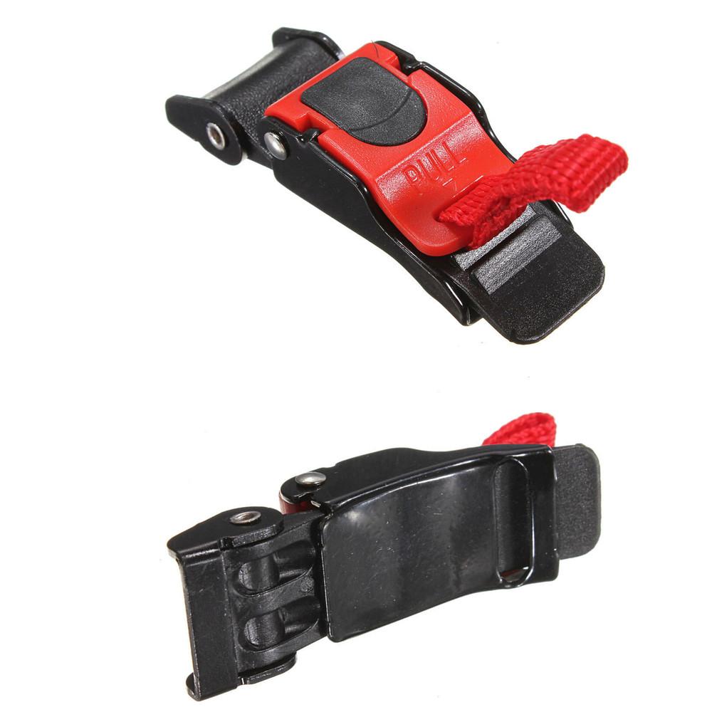 1 Pc ATV clip per casco per bici cinturino sottogola a sgancio rapido fibbia per casco moto Suzuki fibbie in plastica