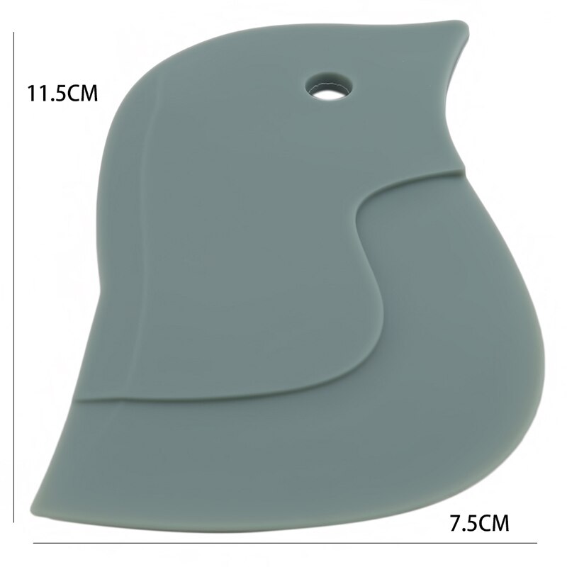Kitchen Cleaning Tool Baking Soft Scraper Kitchen Baking Tool Multi Function Scraper Oil Plate Scrape