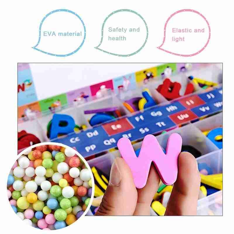 10/26PCS Magnetic Letters Alphabet ABC Learning Numbers Magnets for Fridge Refrigerator Educational Toys Set