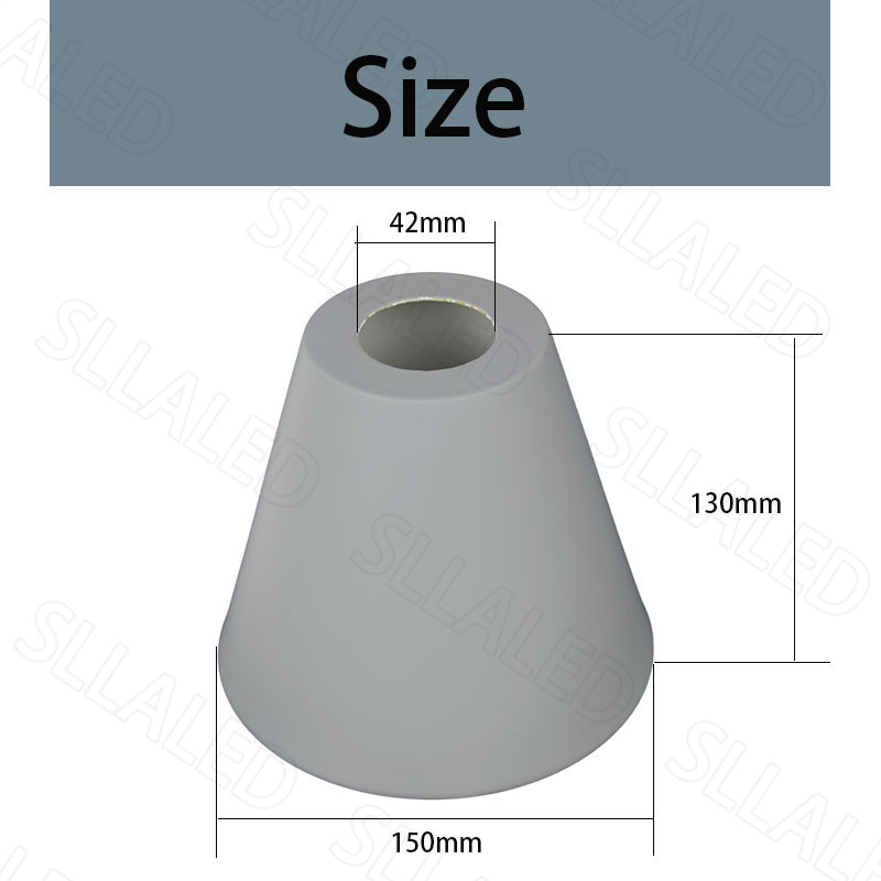 150Mm Metalen Lampenkappen Alleen Voor E27 Lamphouder Hangende Kroonluchters Tafel & Wandlampenkap Verlichtingsaccessoires