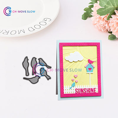 CH Small Animals and landscape Metal cutting dies stencils Greeting Card Decoration DIY Scrapbooking Scrapbook Paper Photo Album: 2612