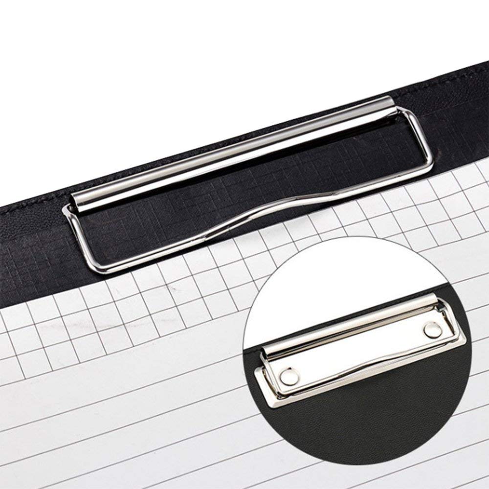 Manager Clipboard Folder Business Conference File Folder Letter Clipboard Storage with Refillable Notepad without Calculator