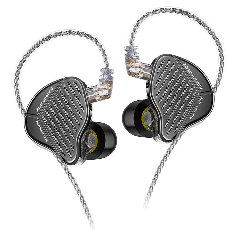 Kz  pr1 pro planar magnetic iem wired earphone 13.2mm orthodynamic in-ear monitor hifi headset game sport earbuds headphones: Rood