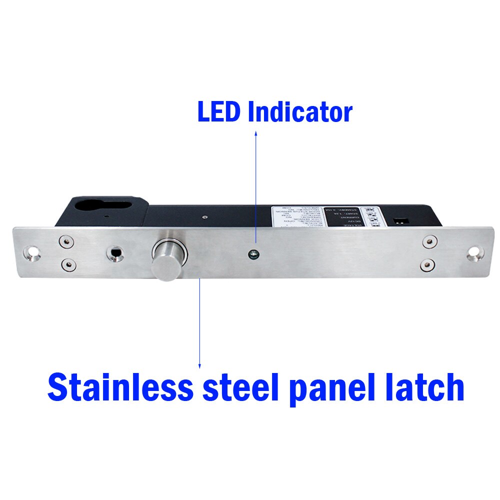 Electric Lock With Mort Lock Cylinder Key Time delay DC 12V Fail Secure Bolt Mortise Door Lock /NO Smart Door Lock