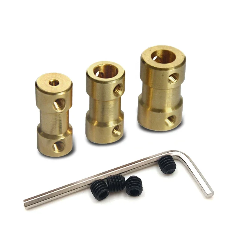 2 Stücke Motorwellenkupplung 2mm 2,3mm 3mm ~ 6mm Koppler Stecker Hülse Adapter Durcheinander Übertragungsgelenk für RC Stiefel Auto Flugzeug