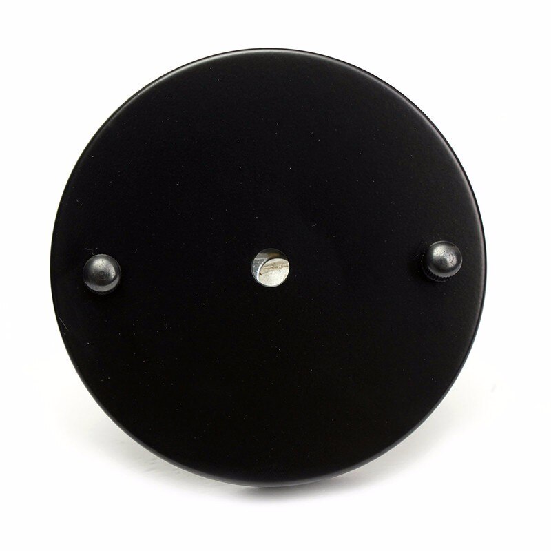 E27 Bulb Lamp Base Holder 120mm Lamp Base Ceiling Canopy Wall Lights Mount LED Vintage Pendant Light Lamp Disc Base