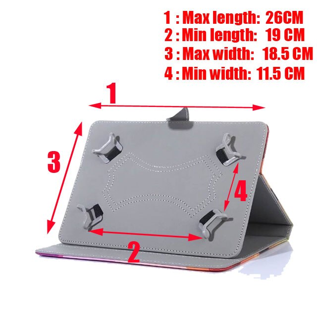 Coque imprimée universelle de 10.1 pouces, pour tablette Samsung Galaxy Tab A A6 10.1 T580 T585 P580 P585