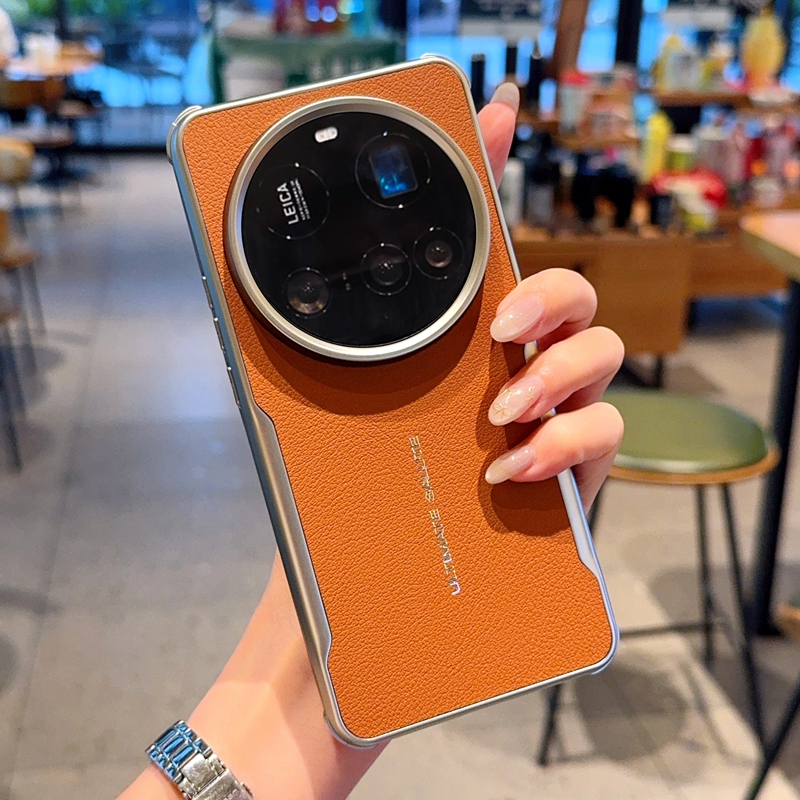 For Xiaomi 15 Ultra 14 Ultra Leather Magnetic Waterproof Extraordinary Series Dropproof Fingerprint Phone Case: black / For Xiaomi 14 Ultra