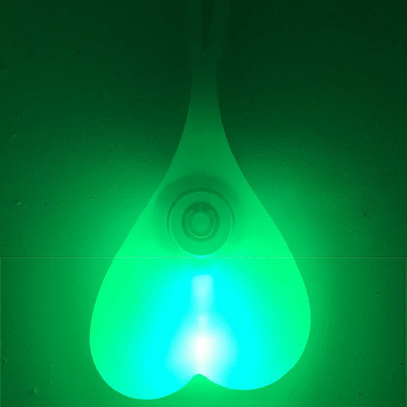 Bicycle Tail Light Bike Taillight Warning Lamp Silicone Cycling Balls MTB Road Bike Rear Lights Waterproof Heart Shape