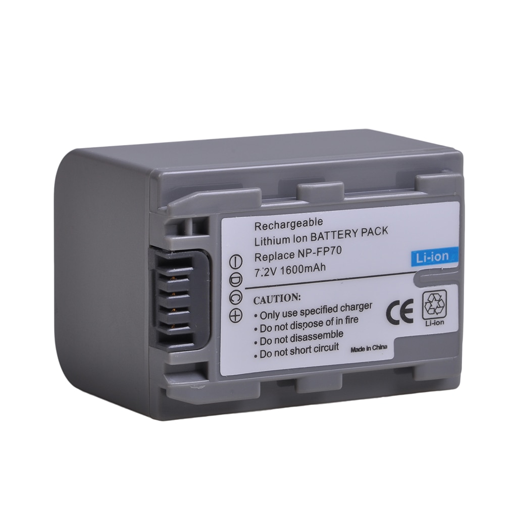 1600mAh NP-FP70 NPFP70 NP FP70 Battery for Sony NP-FP30, NP-FP50, NP-FP51, NP-FP60, NP-FP71, NP-FP90, DVD92, DVD103