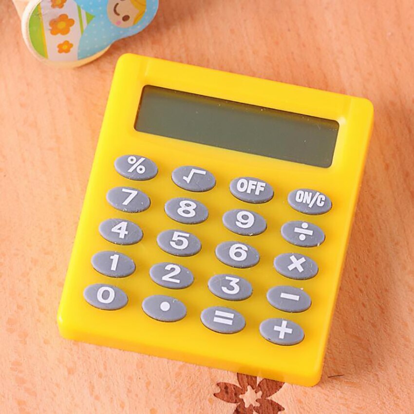 8-Digit Pocket Size Calculator Standard Function Student Large LCD Display Electronic Desktop Accounting Office Calculator