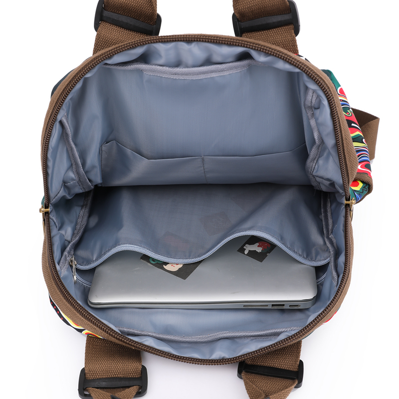 Backpacks Female Canvas Rucksack Women Large Bagpack Travel Bags Big School Backpack for Students Shoulder Bag
