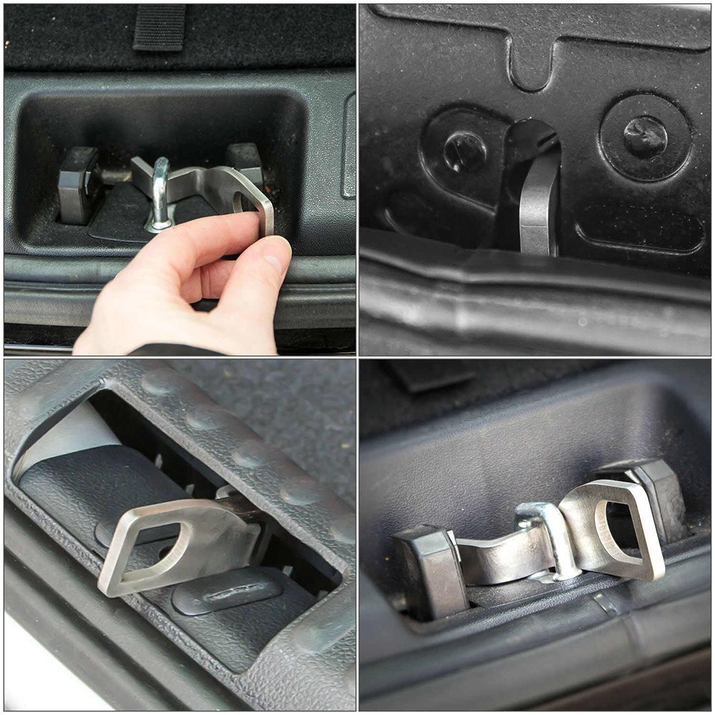 Rvs Auto Achterklep Standoff Holder Beugel Haak Verse Air Vent Lock Extension Voor Vw T5 T6 California Camping Multivan