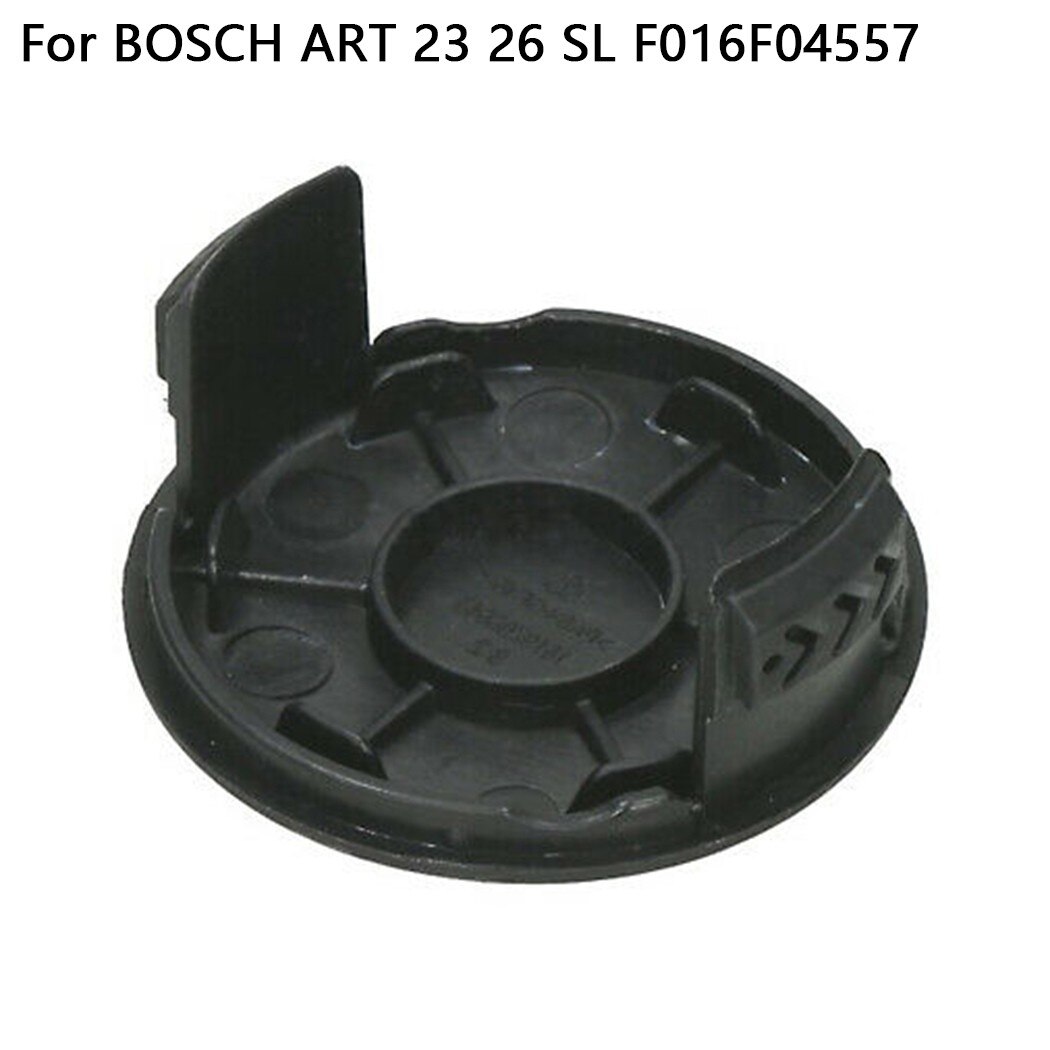 Trimmer Spool Cover For BOSCH ART 23 26 SL Strimmer Line Cap Base F016F04557 Black Replacement Spool Cover Cap