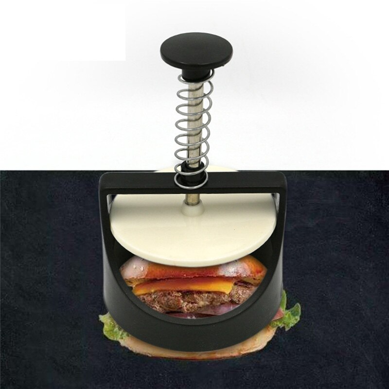 Zourglow Edelstahl Burgerpresse, 6,3 Zoll Burger Patty Presse