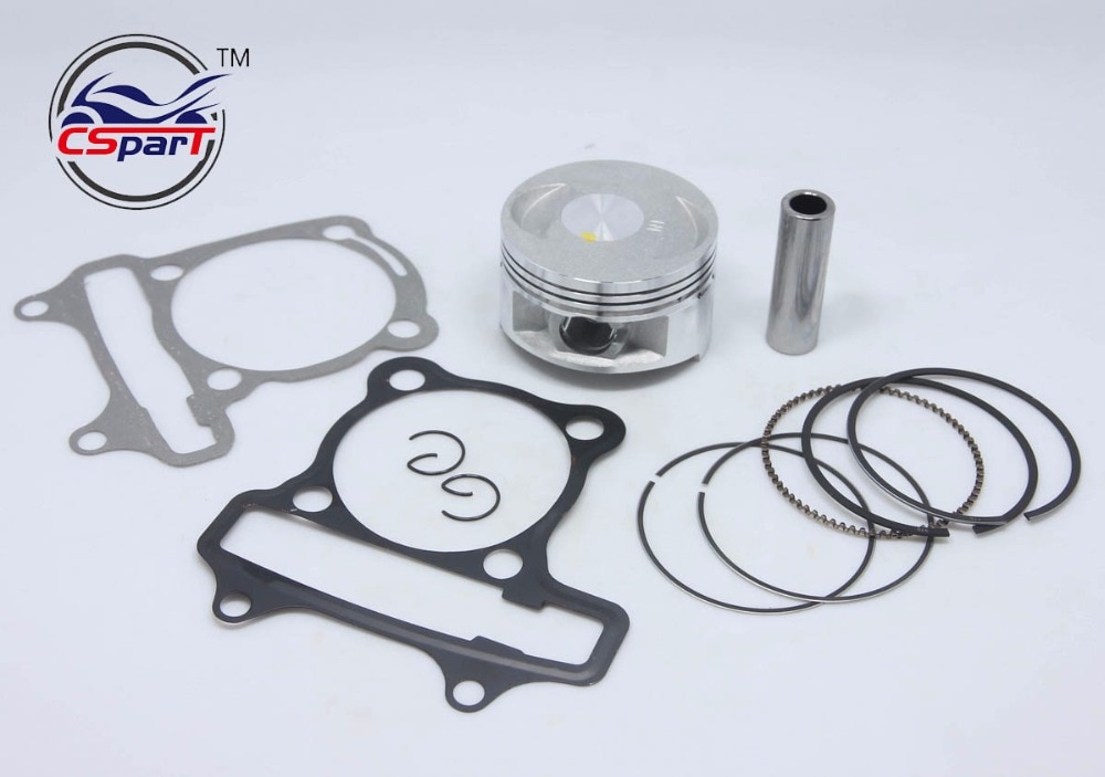 Performance GY6 125CC 150CC 62mm cylindre anneau de Piston grand alésage Kit 175CC Baotian Taotao Kazuma Keeway Scooter vtt Buggy
