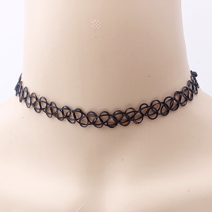 Mode Sexy Zwart Fluwelen Chokers Kettingen Punk Stijl Verklaring Kristal Liefde Harten Ketting Voor Vrouwen Partij Sieraden: Antique Copper Plated