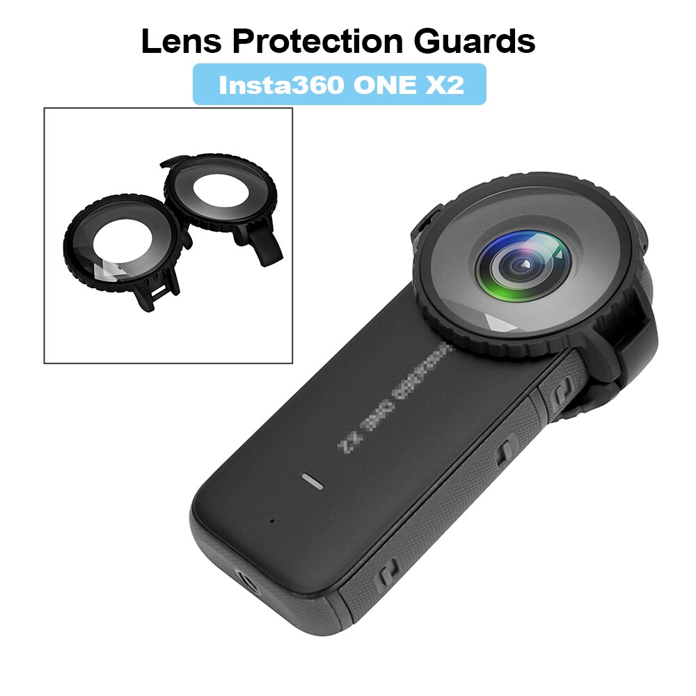 Lens Bescherming Guards Voor Insta360 Een X2 Panoramische Camera 10M Waterdichte Volledige Bescherming Screen Lens Cap Cover Accessoire
