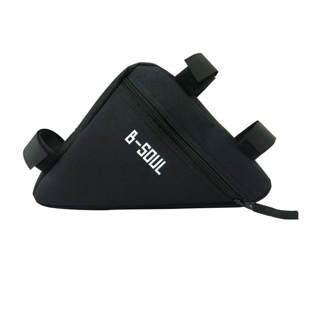 Buis Zak Fiets Frame Voor Tube Bag Fietsen Bike Pouch Holder Zadel Fietstassen Fietstas Fiets Accessoires #50: Black 