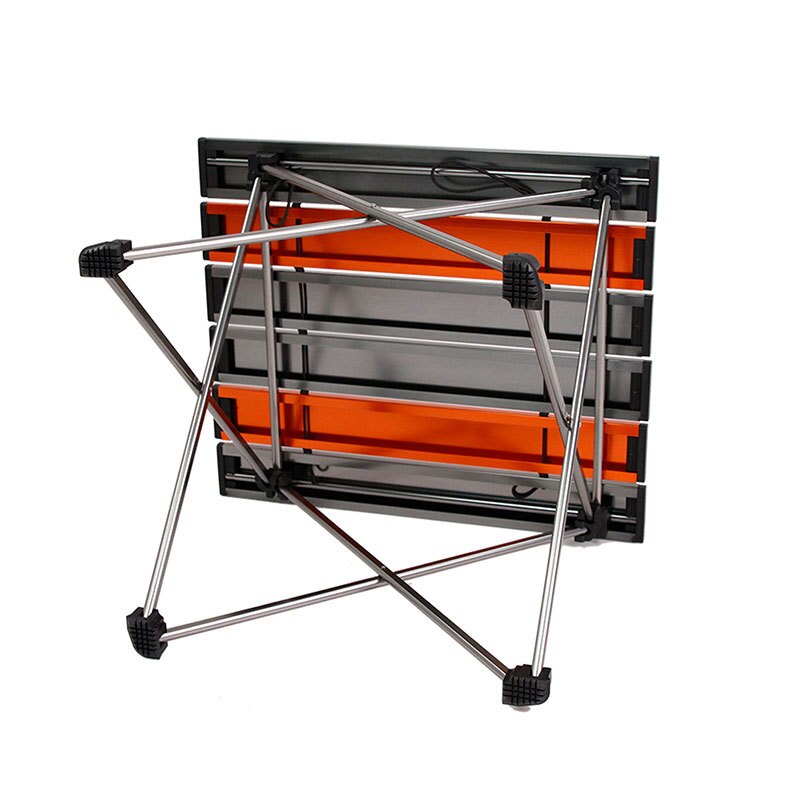Outdoor Portable Folding Table Ultralight Aluminum Alloy Folding Camping BBQ Picnic Table