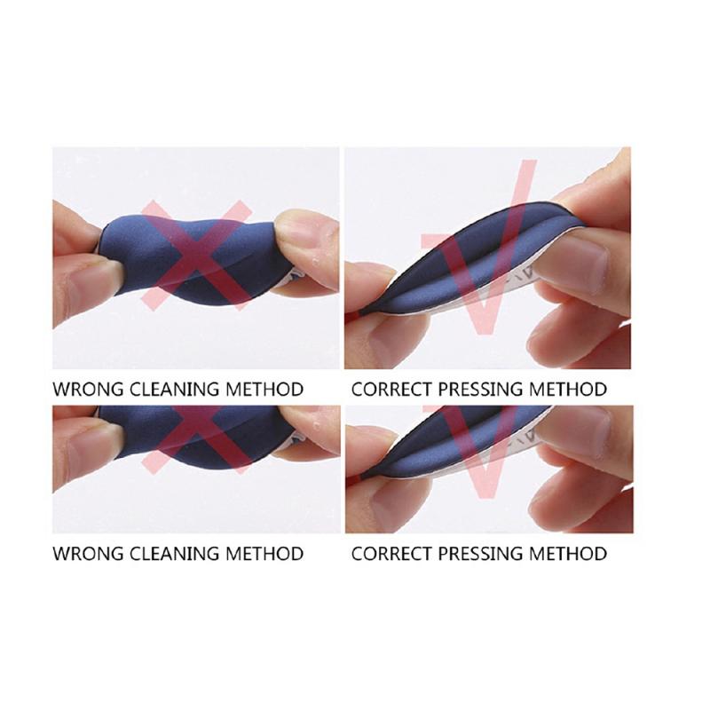 5PCS/ Pack Air Cushion Powder Puff Soft Natural Foundation Makeup Sponge Face Cleansing Reusable Smooth Beauty Puff Cosmetic Egg