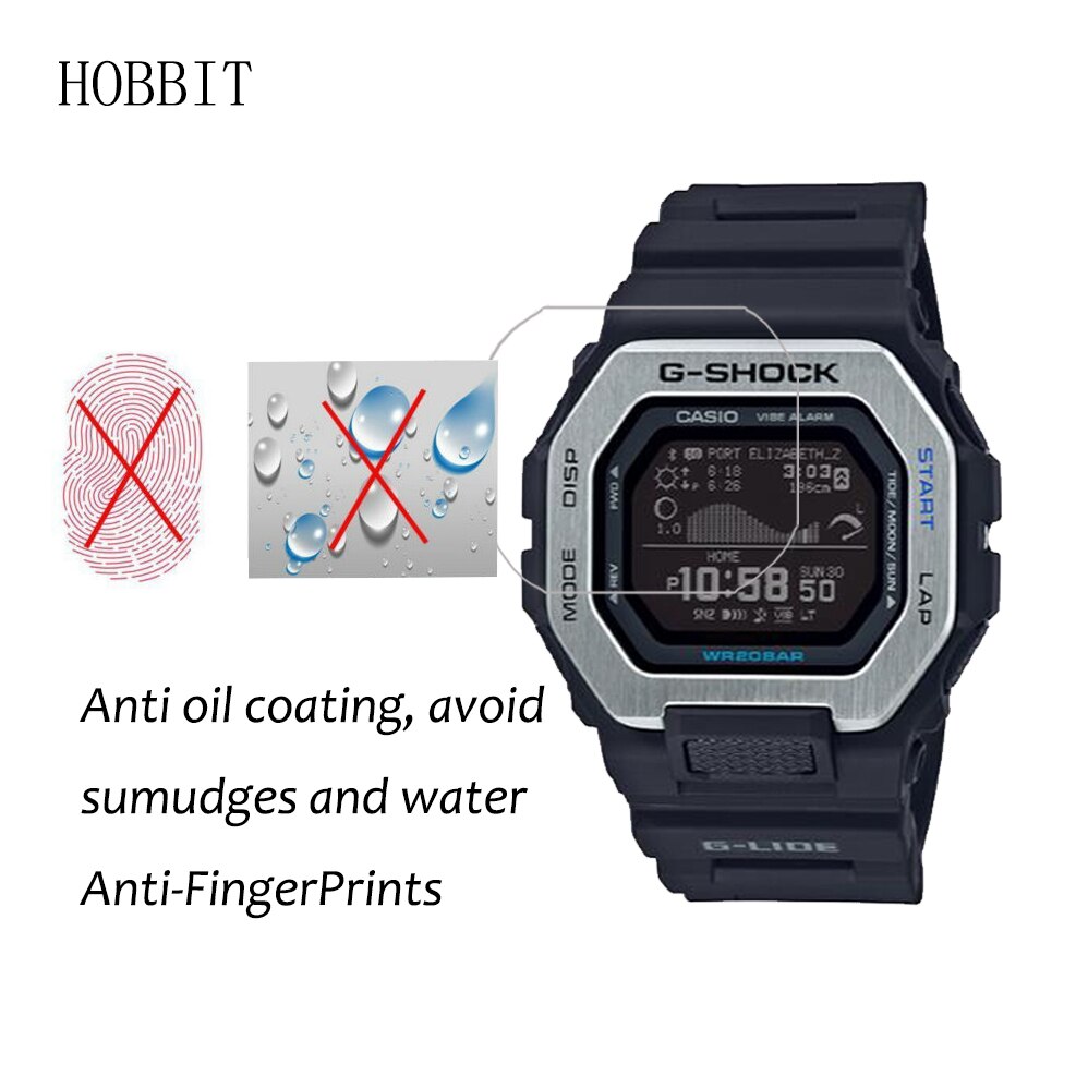 3PCS 5H 0.15mm Nano Explosion-proof Screen Protector For Casio G-Shock GBX-100 GBX100 1PR 2PR 7PR SmartWatch Screen Guard Film