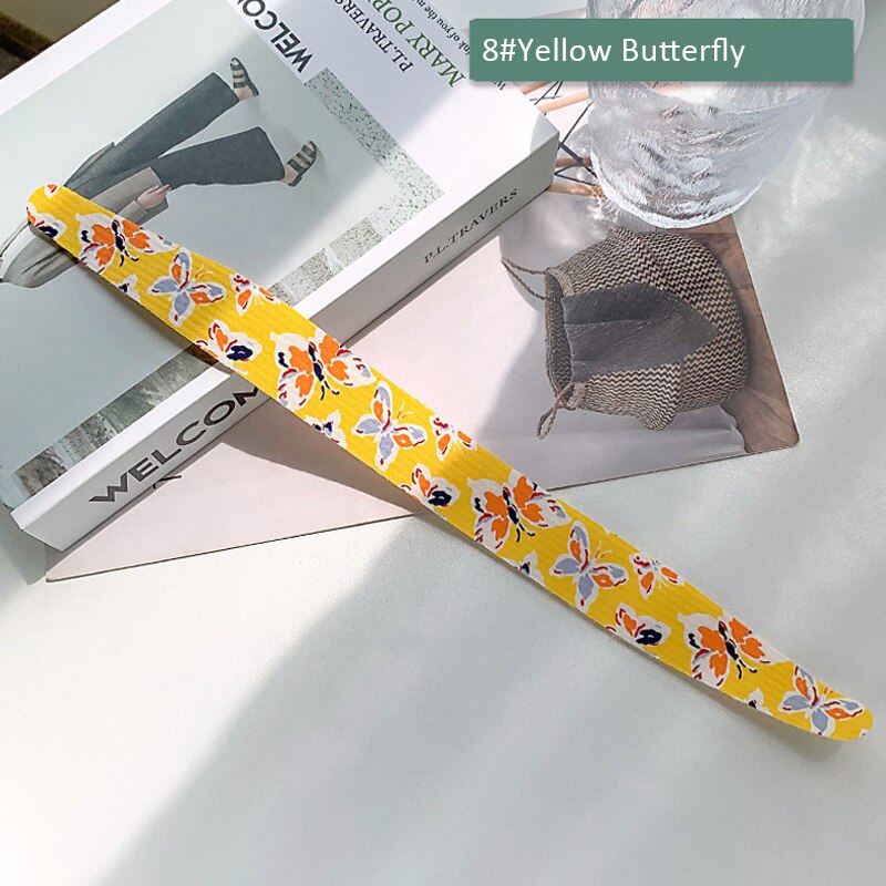 Cinta de Velcro mágica para niña y mujer, diadema con estampado Floral, cintas para el pelo dulces, fáciles de usar, horquilla, flequillo, accesorios para el cabello
