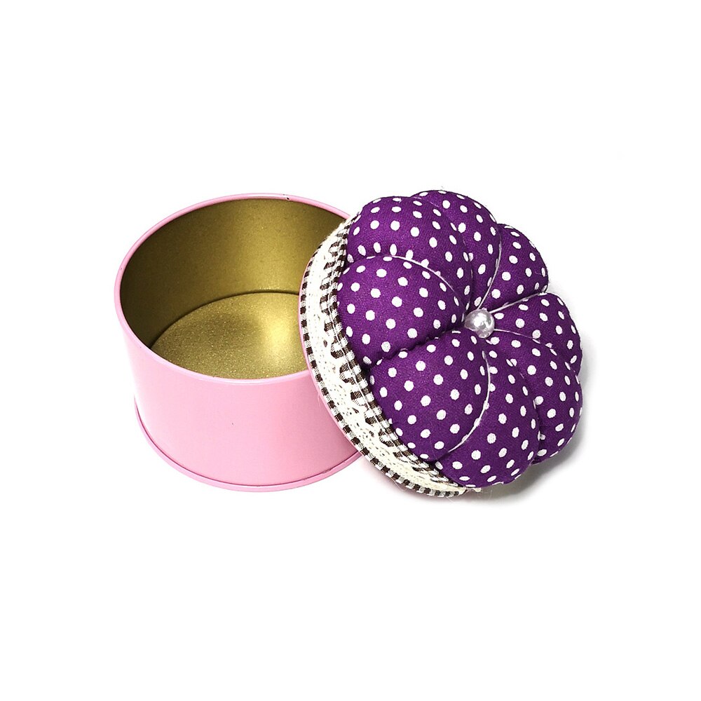 Multi-Function Needle Pin Cushions Storage Box Pumpkin Pincushions Organizer Boxes Pin For Sewing And Needlework Accessories: 02