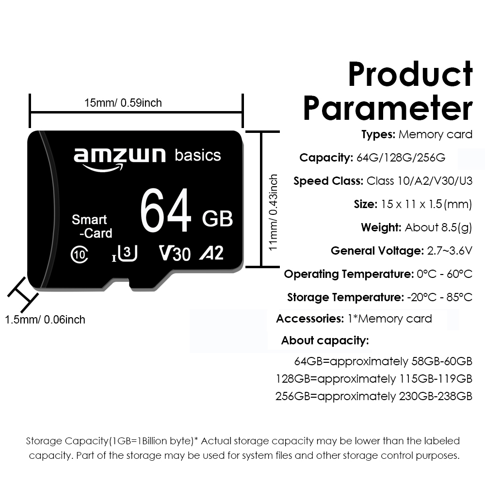 Original SD Card Memory Card Flash 64GB 32GB TF Card 128GB for Surveillance Video MP3 MP4 Mobile Phone
