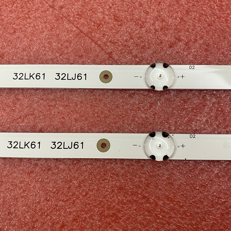 2pcs/set LED backlight strip For LG 32LJ610V 32LJ610V-ZD 32LJ610U LED ARRAY ASSY 32LJ61 EAV63673021