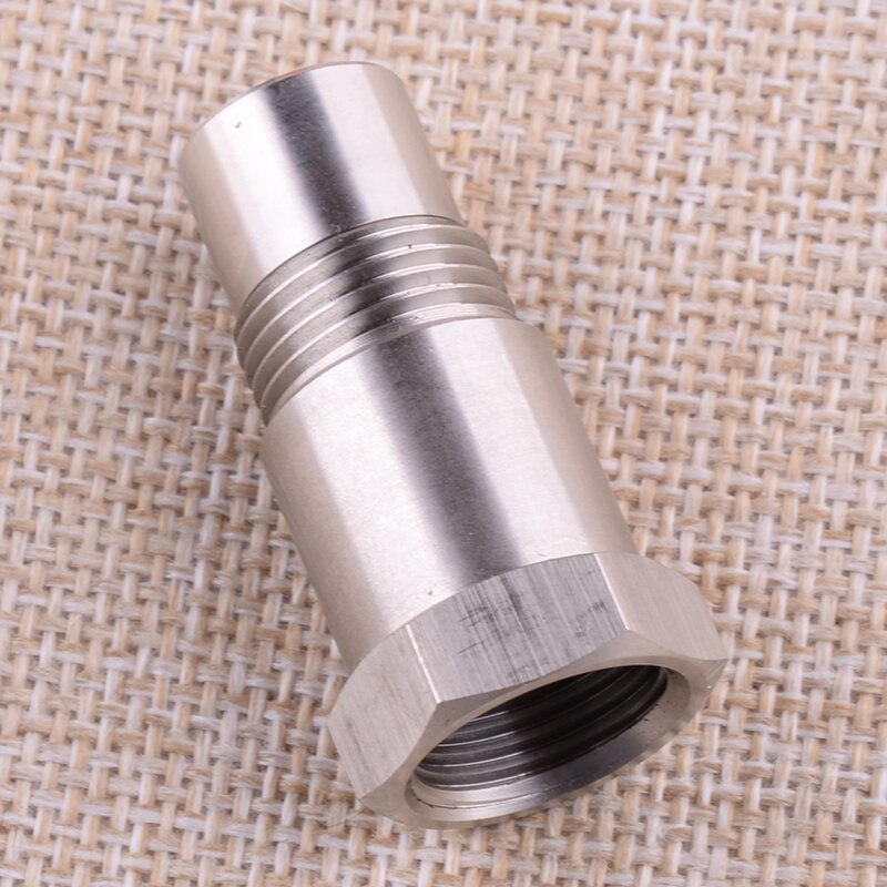 Car Metal Silver CEL Fix Check Engine Light Eliminator Adapter Oxygen O2 Sensor Fit for All M18X1.50 Speci Vehicle