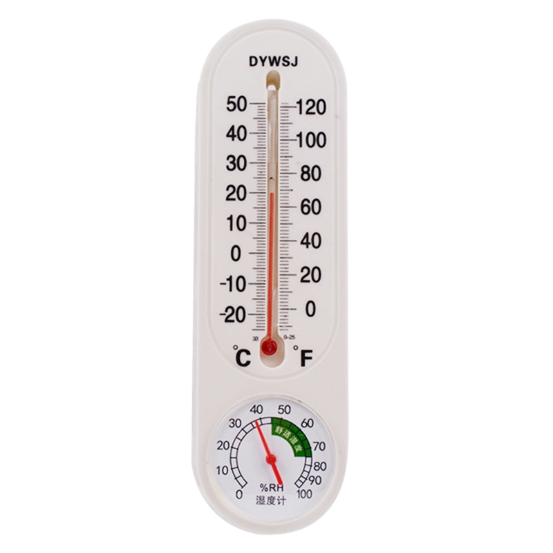 Thermometers Temperature Humidity Gauge Meter with Celsius/Fahrenheit ℃/℉ for Patio Field Cellar Garden Humidors Green M31 23