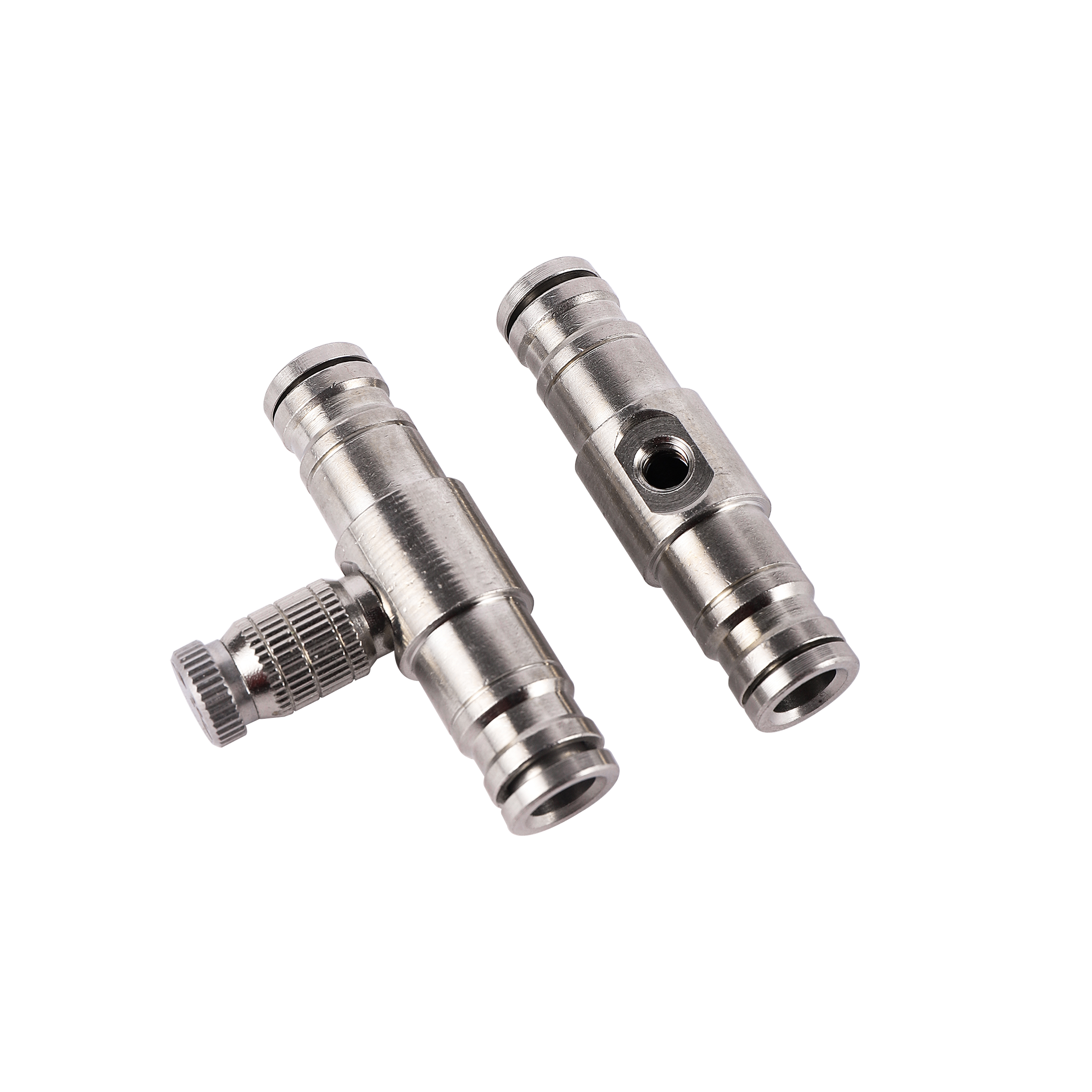 1/4 "Pijp Slip Lock Connector Vernikkeld Koper Snelkoppeling Hoge Druk Verneveling Irrigatie Od 6.35Mm Buis Mondstuk fitting