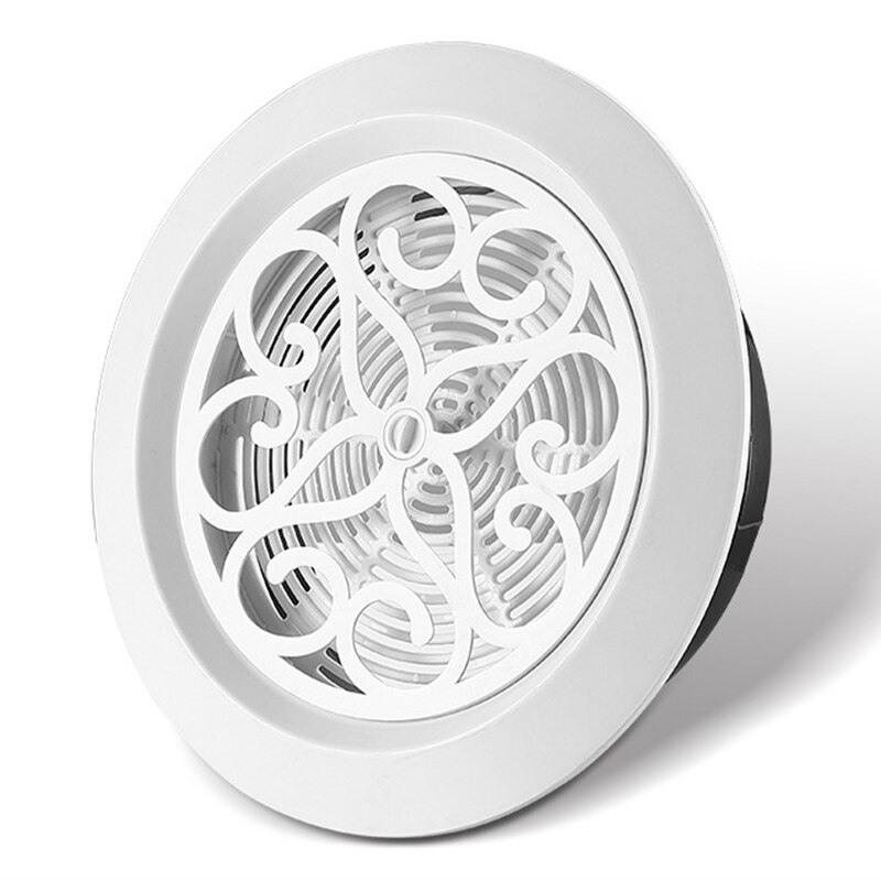 Couvercle de ventilation décoratif, grille de Ventilation ronde, sortie avec écran intégré pour mur, plafond, couvercle de ventilation, outil de cuisine: Rose