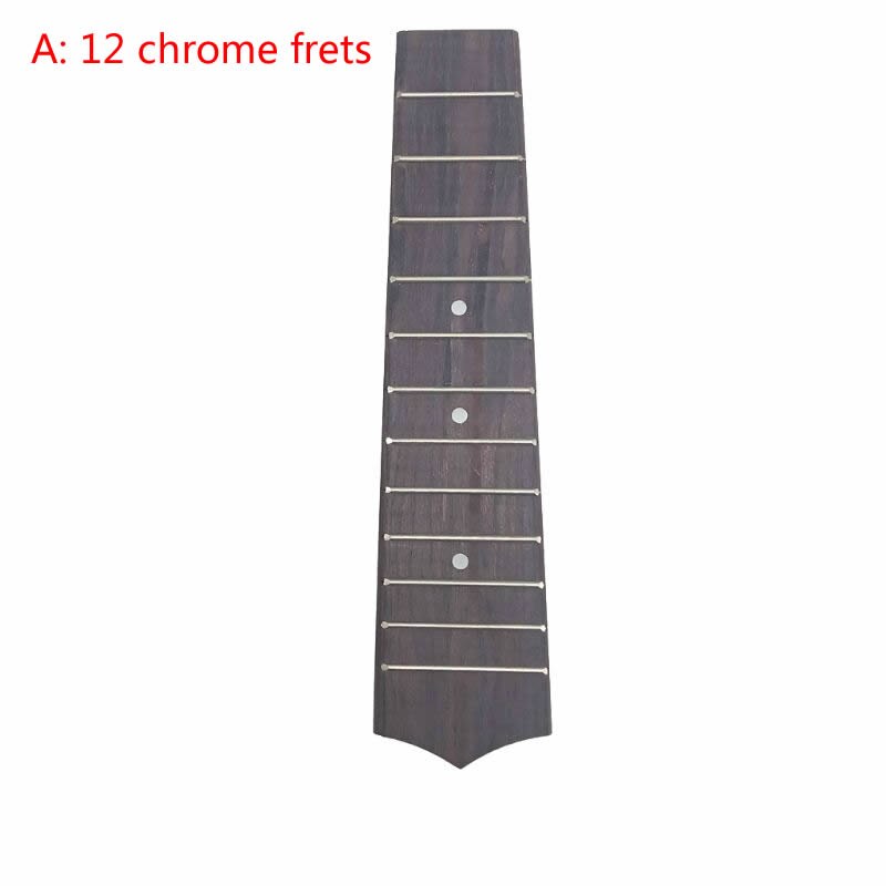 21 Inch Soprano Ukulele Fretboard 12/15 Fret Rosewood Fingerboard with Dot: A