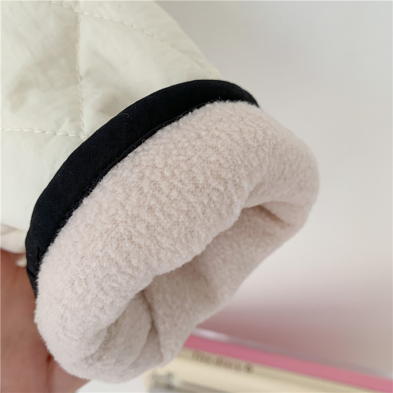 Koreaanse Stijl Baby Meisjes Dikker Warme Bovenkleding Winter Peuters Kinderen Katoen Gewatteerde Jassen Kinderen Kleding