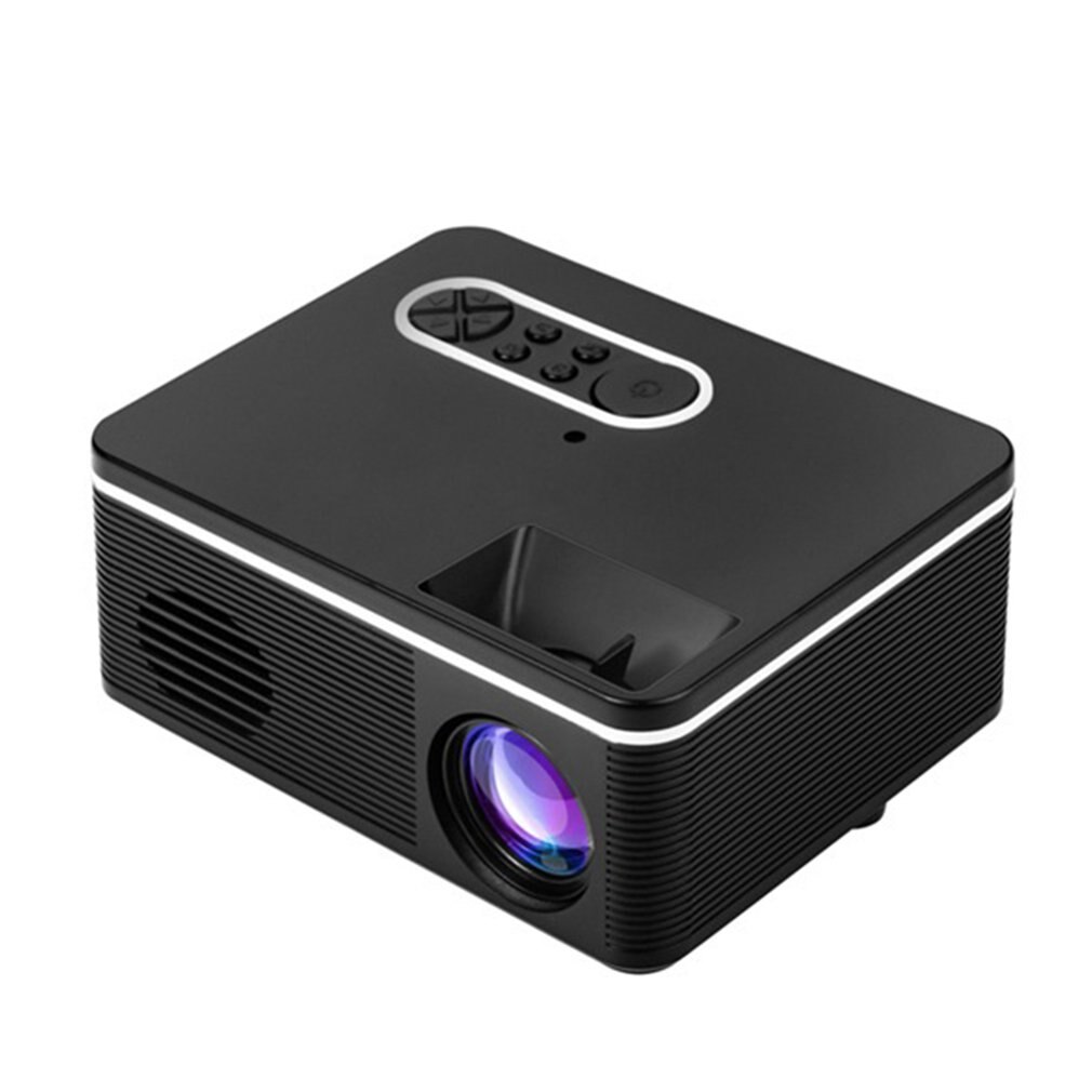 S361 Portable Mini Projector 600 Lumen LED Projector Built-in Speaker Home Media Player Projector HD LED Multimedia