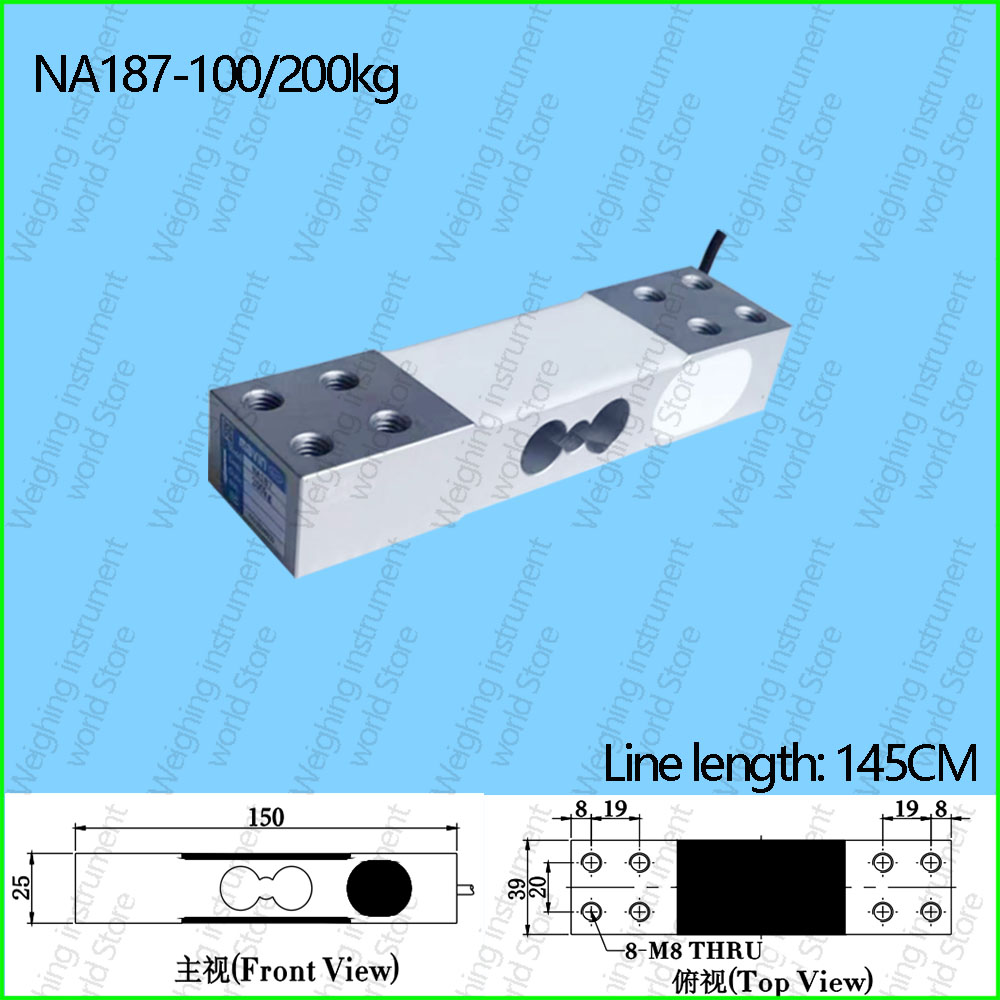 Wägesensor Wägezelle Drucksensor Freischwinger elektronische Waage 100 kg 140 kg 180 kg 150 kg 200 kg 350 kg