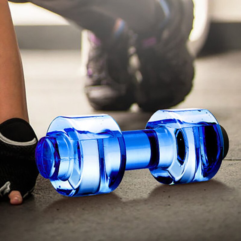 Sportsvannflasker 550ml lekkasjerbare bærbare uknuselige min plastflaske shaker Fitness hantel unisex Fitness hjem