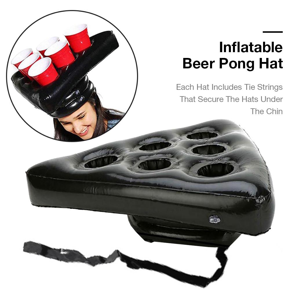 Chapeau de Pong flottant, bière gonflable pour enfants, jouet de piscine, jouet de plage, fournitures de fêtes, bière géante