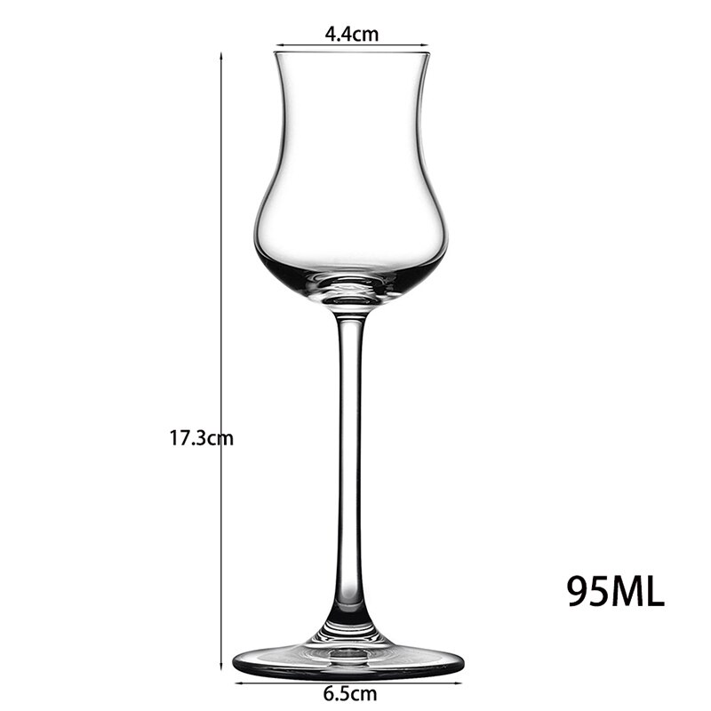 Copa de Whisky de cristal de tulipán, copa de vidrio de degustación de vidrio: Default Title