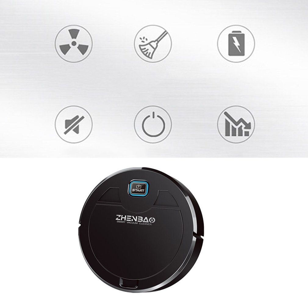 Robot Vacuum - Multiple Cleaning Modes Vacuum Best For Pet Hairs Hard Floor &amp; Medium Carpet Lazy Sweeper Vacuum Cleaner