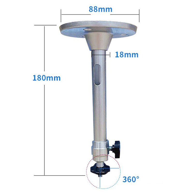 AM05-Mini Projector Ceiling Mount,Projector Hanger Compatible for DR.J VANKYO QKK Projector/CCTV/Webcam/Carmera Load 11 Lbs