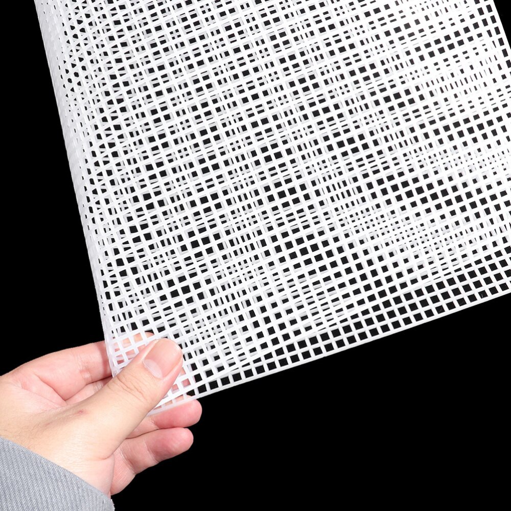 Pcs in 1 Set Mesh Plastic Canvas Sheets Cross Stitch Sewing Plastic Canvas Sheets for Embroidery Acrylic Yarn Crafting Knit a