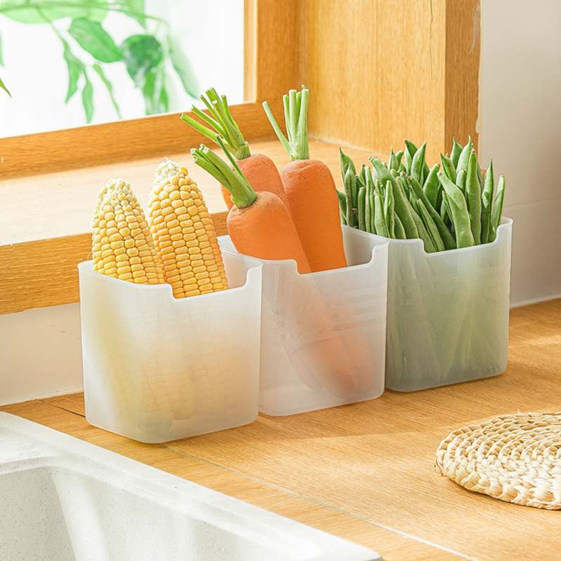 Refrigerator Food Fresh Storage Box Fridge Side Door Fruit Vegetable Spice Food Case Container Kitchen Organizer Storage Boxs: Default Title