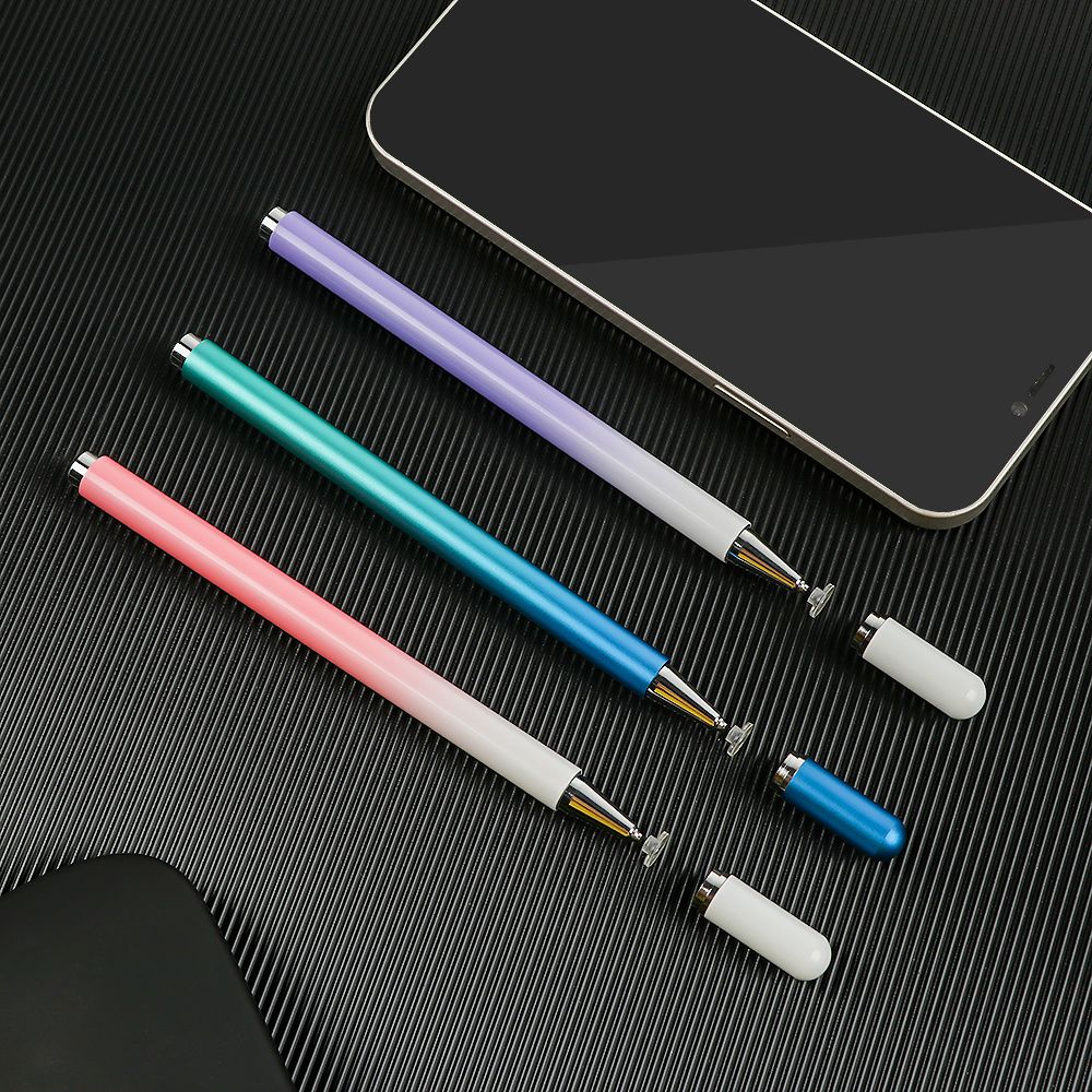 Gradient Color Stylus Pen Lightweight Replaceable Drawing Tablet Pens Capacitive Screen Stylus Touchpen Tablet Phone Accessories
