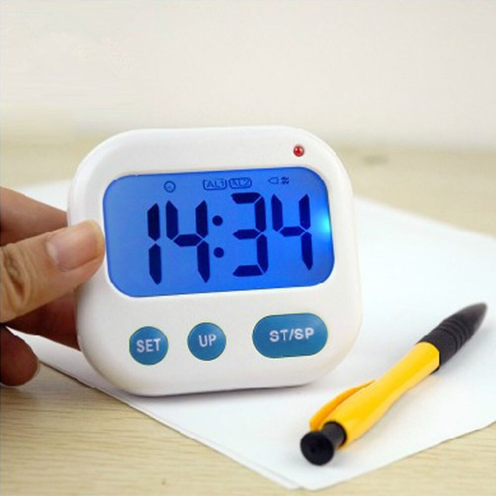 Student Office Alarm Clock Timer Portable Gadgets Date Display Led Desktop Vibration Digital Luminous Bedroom Electronic: 2